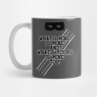 Repo Man Slogan Mug